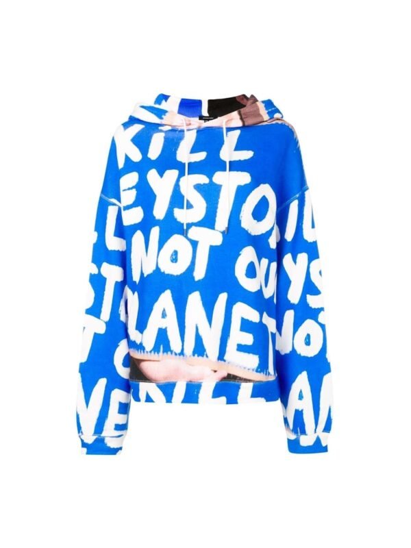 Script Print Hoodie